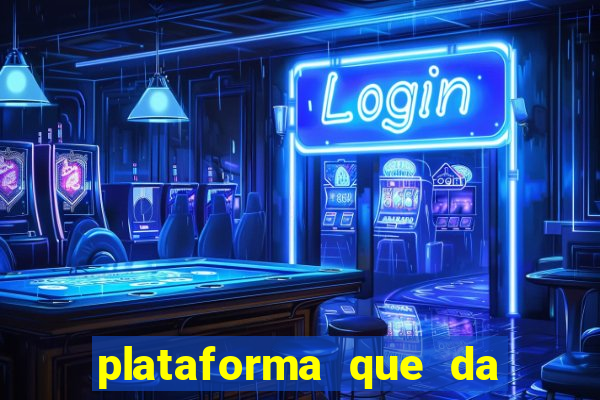 plataforma que da bonus de registro